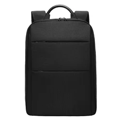 Poslovni ranac BOSTON sa aluminijumskom ručkom – laptop 15 i tablet/ USB/ sigurnosni džep/ crni