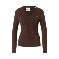 GANT Pulover temno rjava