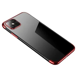 Futrola Clear Color s obojenim rubom za Samsung Galaxy A32 5G - Crvena KP10825