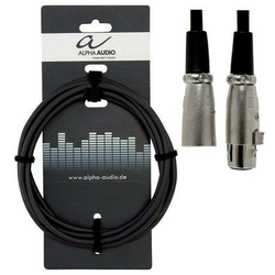 Mikrofonski kabel Gewa Basic Line Alpha Audio (XLR (f) – XLR (m)) – različne dolžine