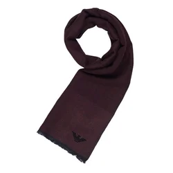 ARMANI Šal Emporio bordo