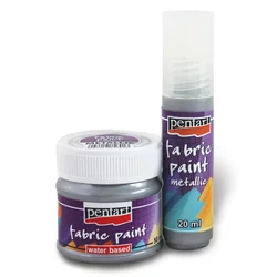 Barva za tekstil kovinska - 50 ml | različne barve