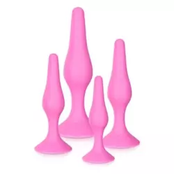 Komplet pink analnih dildo