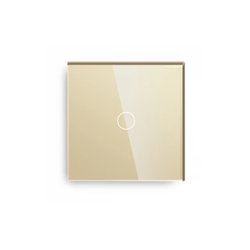 Exeshop Wi-Fi pametni prekidač 1G TUYA Zlatni (WIFI TOUCH SWITCH)