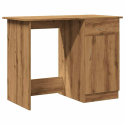 Radni stol boja hrasta artisan 100x50x76 cm konstruirano drvo