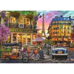 Ravensburger - Puzzle Pariz ob zori - 1 000 kosov