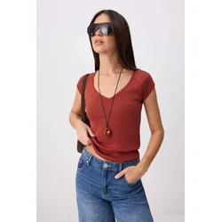 Trendyol Milla Ženska bluza, Bordo