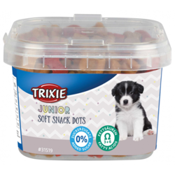 TRIXIE Poslastice za pse Junior Soft Snack Bones, Piletina i losos, 140 g
