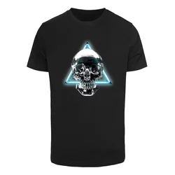 Mister Tee Majica Neon Skull mešane barve/črna