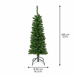 Novogodišnja jelka 180 cm zelena 680061