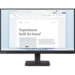 Lenovo Monitor L24-4e 68C2KAC1EU, 23.8, Full HD, IPS, HDMI, VGA, VESA