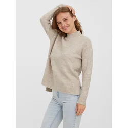 VERO MODA Pulover VMLefile  progasto bež
