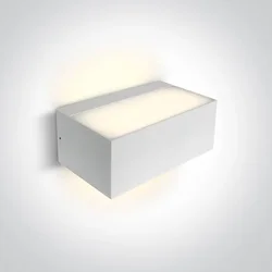 ZIDNA LAMPA E27/12W/IP65/230V BIJELA