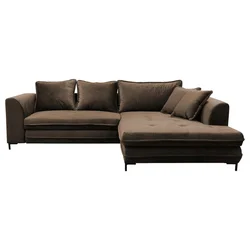 Livetastic KOTNA GARNITURA S POSTELJNO F, rjava tekstil