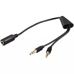 MicroConnect avdio kabel 3,5 mm 0,4 m