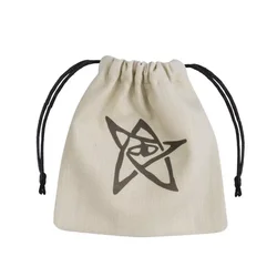 Call of Cthulhu Beige & black Dice Bag