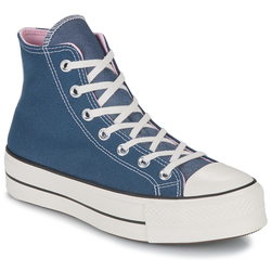 Converse  Visoke tenisice CHUCK TAYLOR ALL STAR LIFT PLATFORM DENIM FASHION HI  Blue