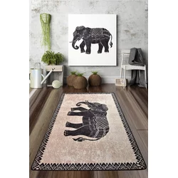 CONCEPTUM HYPNOSE Tepih staza (80x200) Elefante Nero Djt