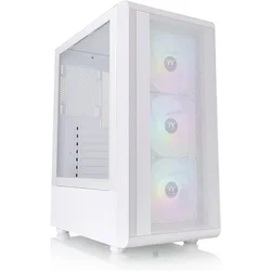 THERMALTAKE Kućište S200 TG ARGB/Win/Temp.Glass/120mm ARGB/CA-1X2-00M6WN-0 belo
