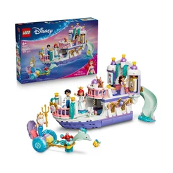 LEGO Disney Animation Arijelin čamac za kraljevsko venčanje 43299, Uzrast 6+