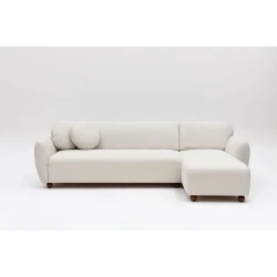 ATELIER DEL SOFA Ugaona garnitura Eddy Corner Right (L3 CHL) White