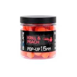 Shimano Isolate Pop-Up Krill Peach 15mm - 80g Fluoro Orange