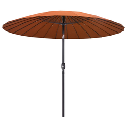 Vanjski suncobran s aluminijskim stupom 270 cm terakota