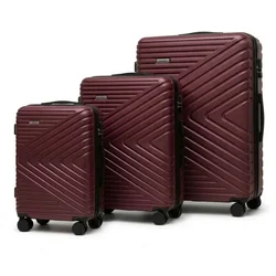 3u1 set kofera u bordo boji - V dizajn