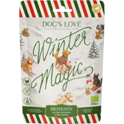 Pasji priboljški Winter Chips - bio piščanec z bio slivo - 150 g