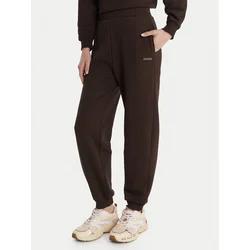 Guess Spodnji del trenirke V6RB15 K9V31 Rjava Regular Fit