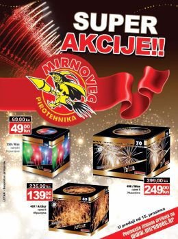 Mirnovec Pirotehnika katalog