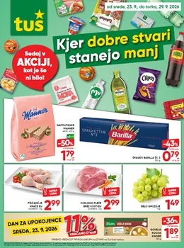 Tuš katalog - Kjer dobre stvari stanejo manj