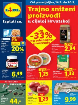 Lidl katalog - Isplati se