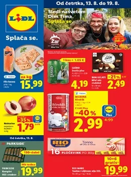 Lidl katalog - Splača se.