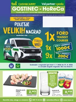 Tuš katalog - Cash & Carry - Gostinec