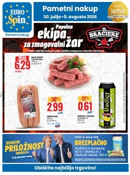 Eurospin katalog - Popolna ekipa za zmagovalni žar