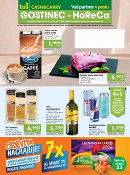 Tuš katalog - Cash & Carry - Gostinec