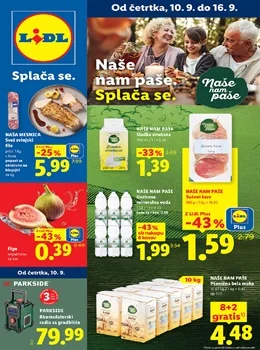 Lidl katalog - Naše nam paše