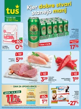 Tuš katalog - Kjer dobre stvari stanejo manj