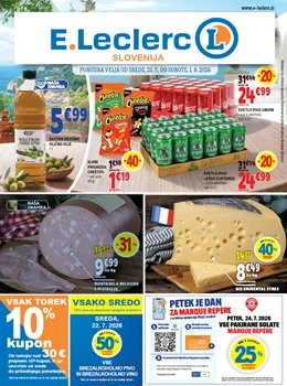 E.Leclerc katalog - Aktualna ponudba