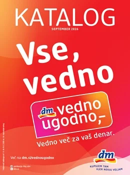 DM katalog - Vedno ugodno