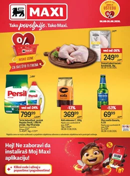 Maxi katalog - Tako povoljnije. Tako Maxi.