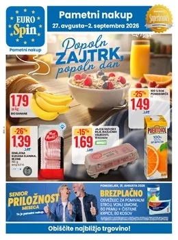 Eurospin katalog - Popoln zajtrk, popoln dan