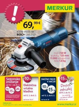 Merkur Katalog - Vse Za Delavnico In Dom | Katalogi.ceneje.si