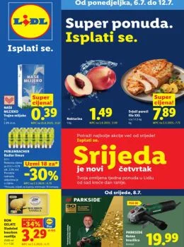 Lidl katalog - Isplati se