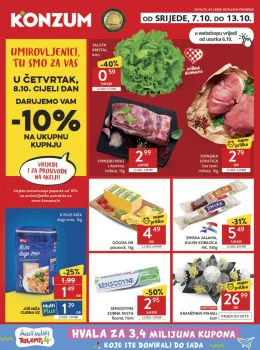 Konzum katalog - Tjedna akcija