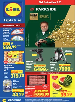 Lidl katalog - Isplati se