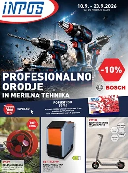 Inpos katalog - Profesionalno orodje in merilna tehnika