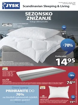 JYSK katalog - Sezonsko znižanje