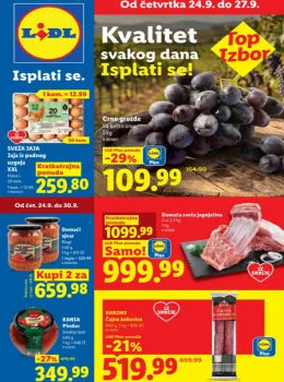 Lidl katalog - Isplati se
